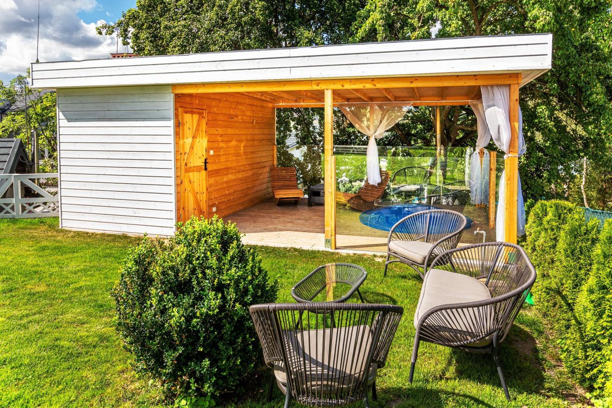 Dom Wczasowy Rudnik Z Basenem, Sauna I Bania Chłapowo Exterior foto